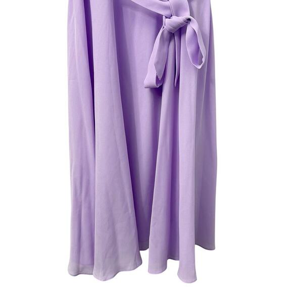 Nanette Lepore Dress Size 8 Orchid Bloom Sleeveless Midi Purple Minimalist - Picture 7 of 10